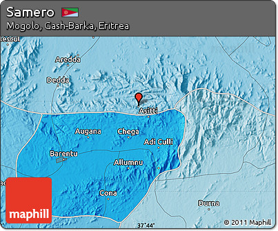 Political Map of Samero