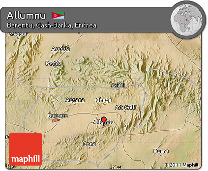Satellite Map of Allumnu