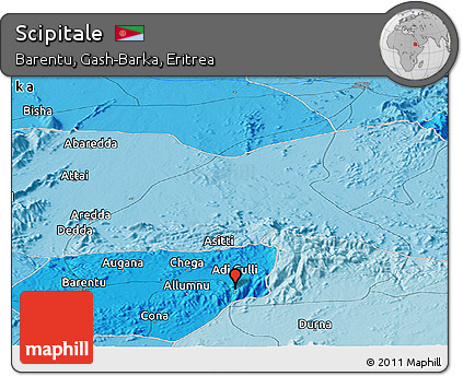 Political Panoramic Map of Scipitale