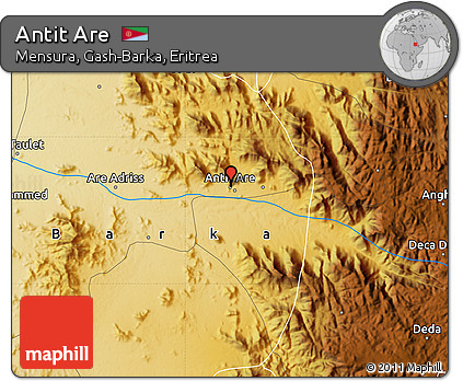 Physical Map of Antit Are