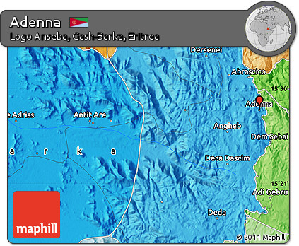 Political Map of Adenna