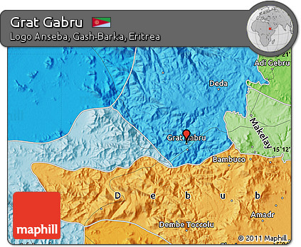 Political Map of Grat Gabru