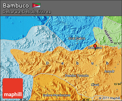 Political Map of Bambuco
