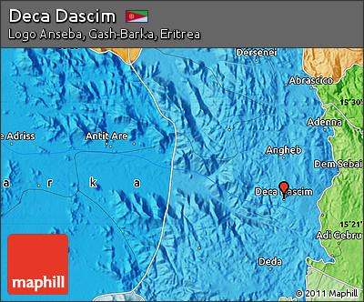 Political Map of Deca Dascim