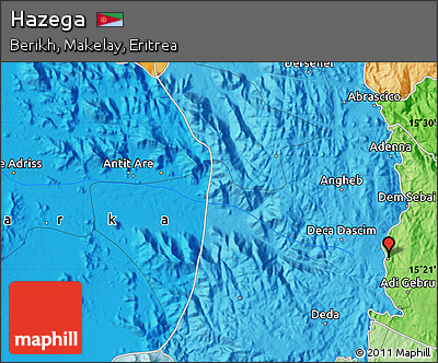 Political Map of Hazega