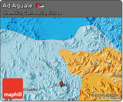 Political Map of Ad Aguale