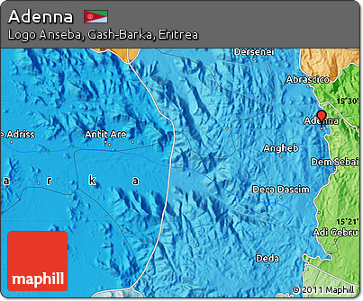 Political Map of Adenna