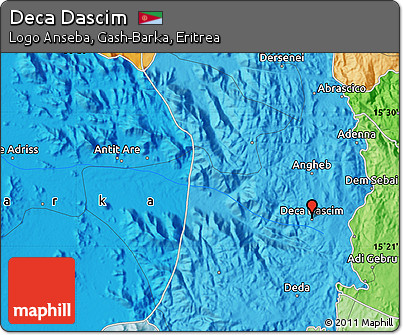 Political Map of Deca Dascim