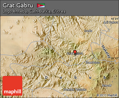 Satellite Map of Grat Gabru