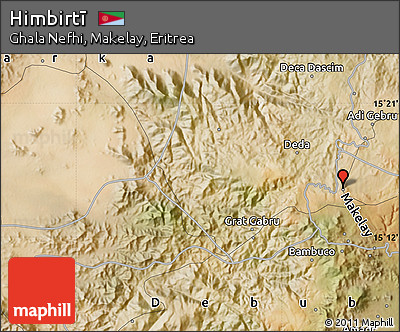 Satellite Map of Himbirtī