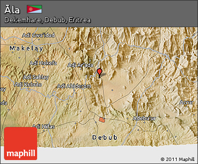 Satellite 3D Map of Āla