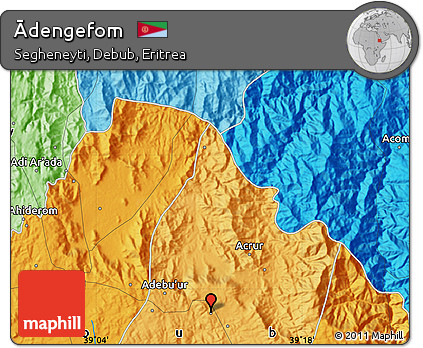 Political Map of Ādengefom