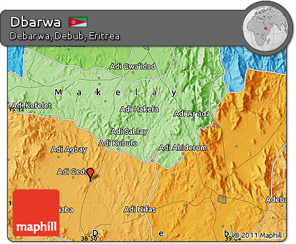 Political Map of Dbarwa