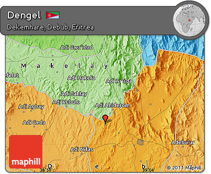 Political Map of Dengel