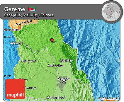 Political Map of Gereme