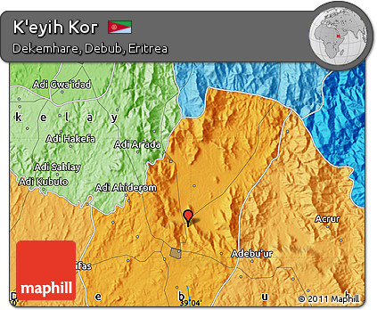 Political Map of K'eyih Kor