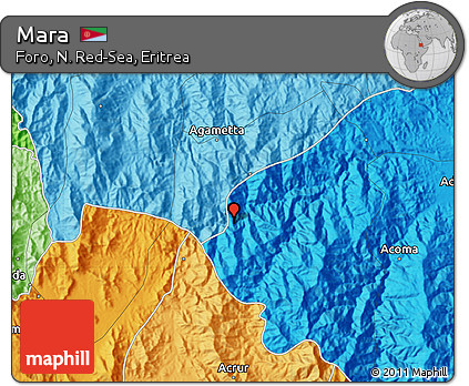 Political Map of Mara