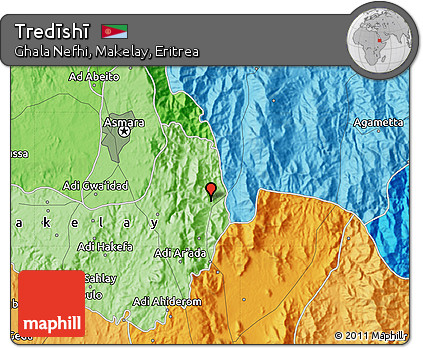 Political Map of Tredīshī