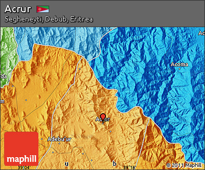 Political Map of Acrur