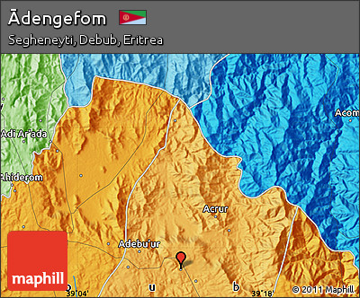 Political Map of Ādengefom