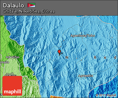 Political Map of Dalaulo