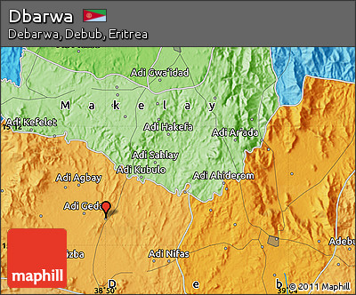 Political Map of Dbarwa