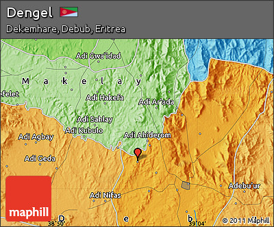 Political Map of Dengel