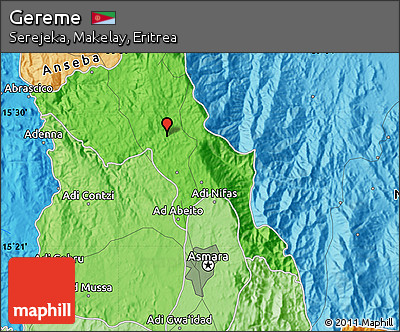 Political Map of Gereme