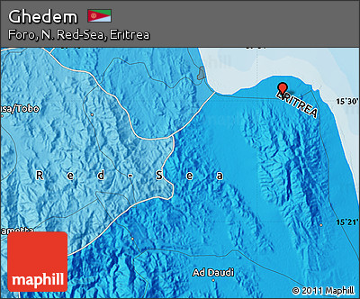 Political Map of Ghedem