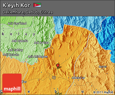 Political Map of K'eyih Kor