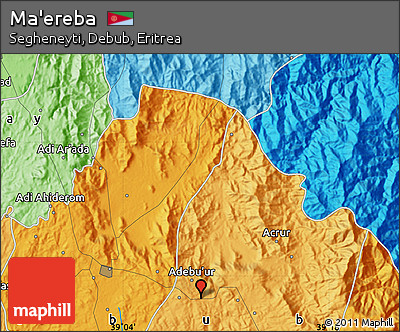 Political Map of Ma'ereba