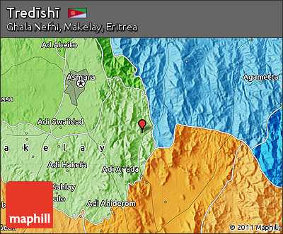 Political Map of Tredīshī
