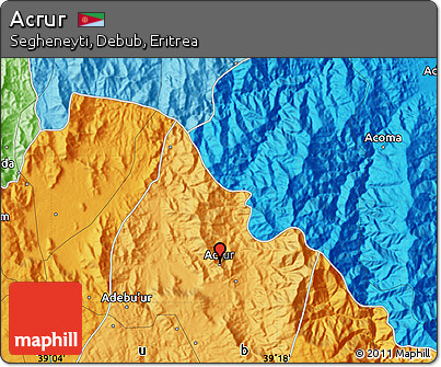 Political Map of Acrur