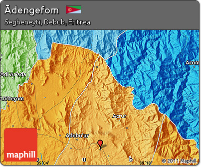 Political Map of Ādengefom