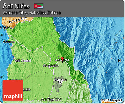 Political Map of Ādī Nifas