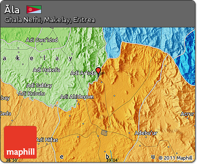 Political Map of Āla