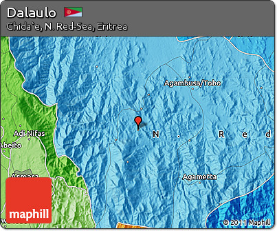 Political Map of Dalaulo