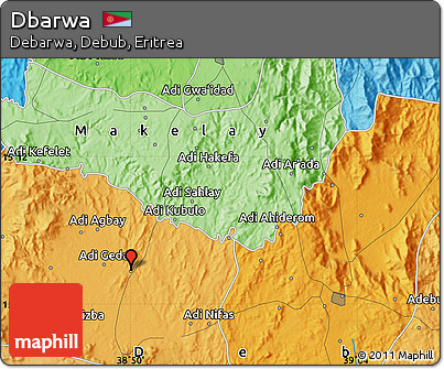 Political Map of Dbarwa