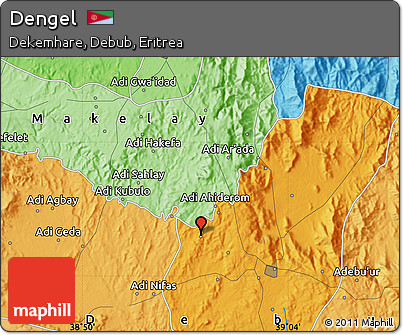 Political Map of Dengel