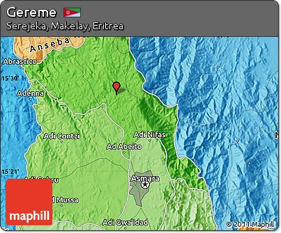 Political Map of Gereme