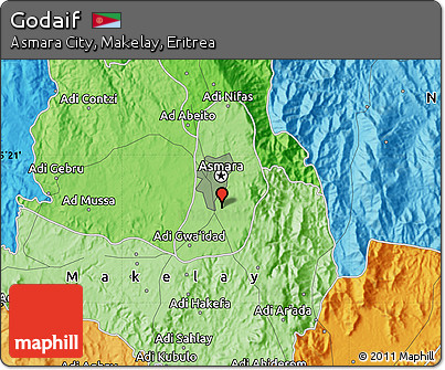 Political Map of Godaif