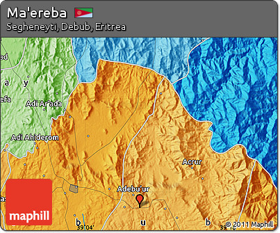 Political Map of Ma'ereba