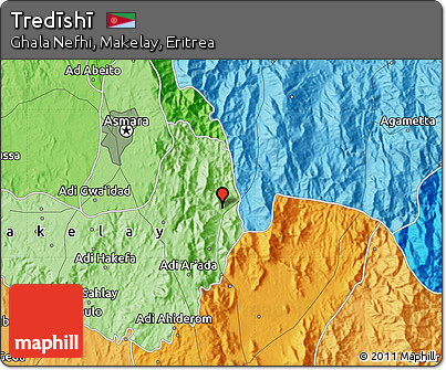 Political Map of Tredīshī