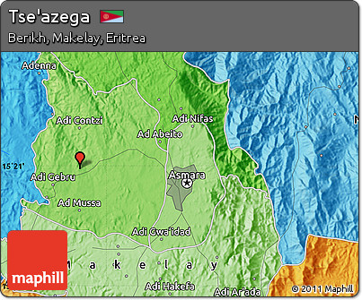Political Map of Tse'azega