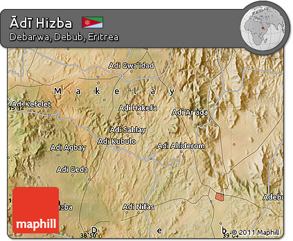 Satellite Map of Ādī Hizba