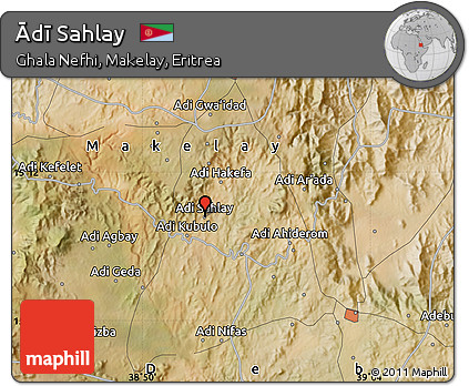 Satellite Map of Ādī Sahlay