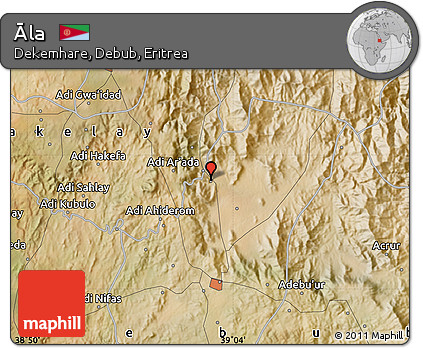 Satellite Map of Āla