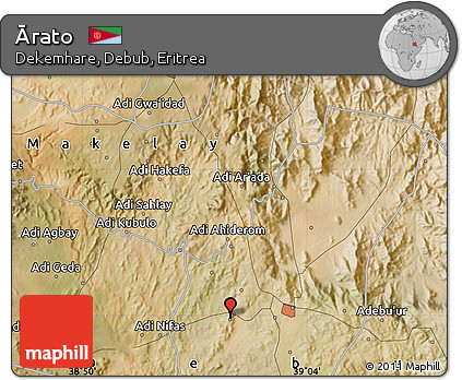 Satellite Map of Ārato