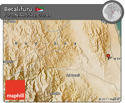 Satellite Map of Betalifuru