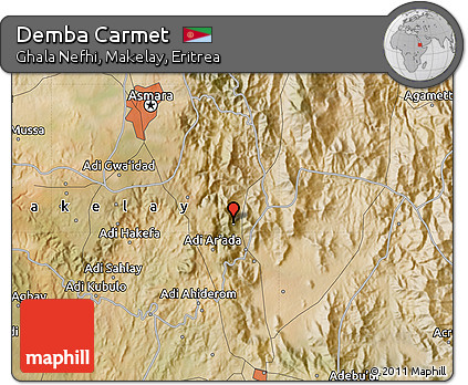 Satellite Map of Demba Carmet
